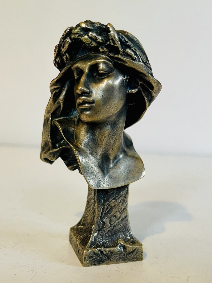 Sceau en bronze argenté - Saint Marceaux -photo-4